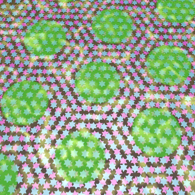 Moire Mott correlated mosaics in twisted bilayer 1T-TaS2