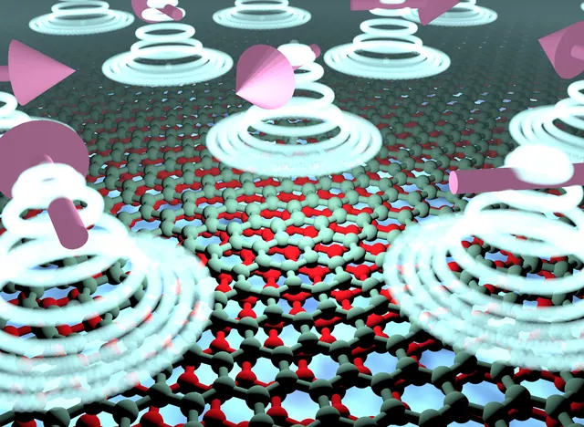 Spontaneous Valley Spirals in Magnetically Encapsulated Twisted Bilayer Graphene