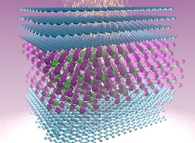Probing magnetism in 2D van der Waals crystalline insulators via electron tunneling
