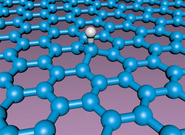 Unconventional Yu-Shiba-Rusinov states in hydrogenated graphene